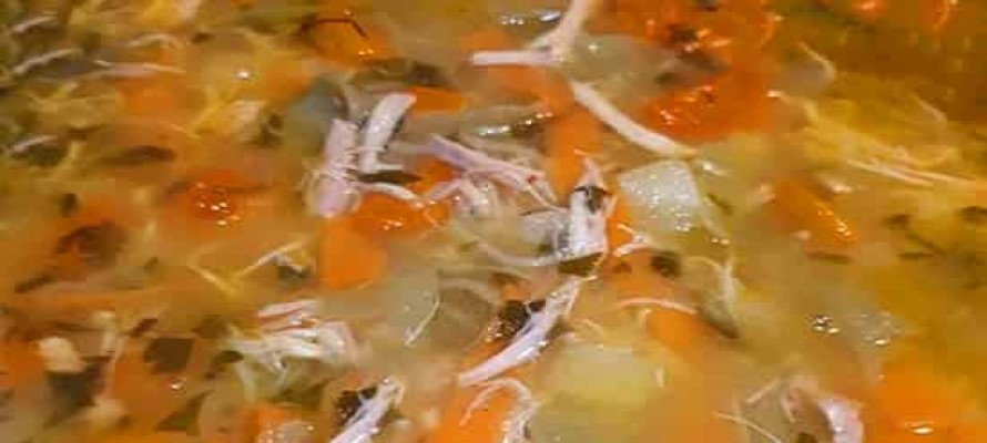عکس-سوپ-مرغ-جهت-تفهیم-ادویه-سوپ
